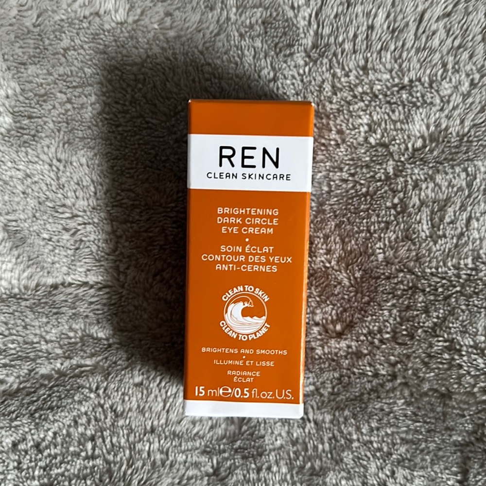 REN brightening dark circle eye cream